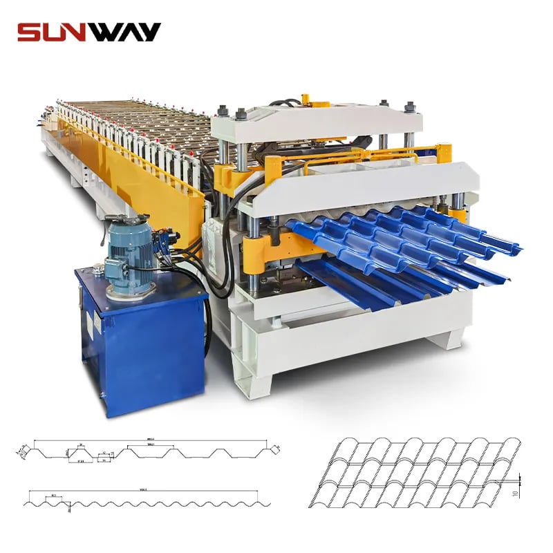 Double Layer Panel Roll Forming Machine
