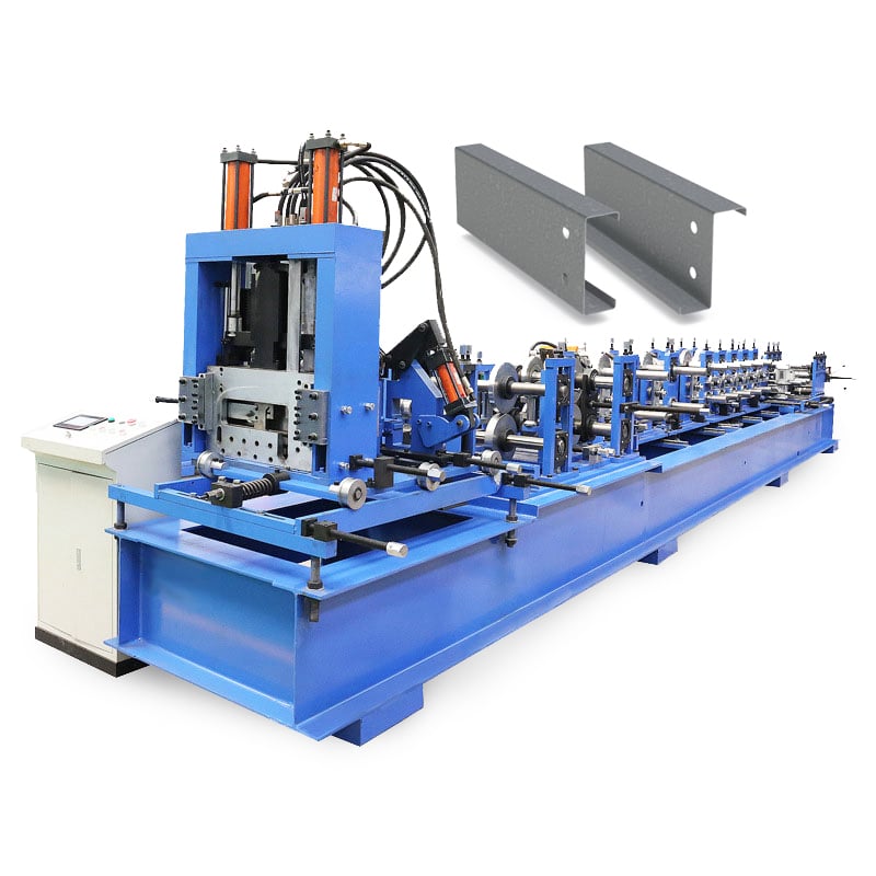 Full Automatic C Z Purlin Machine Steel Metal Former Frame & Purlin Machines