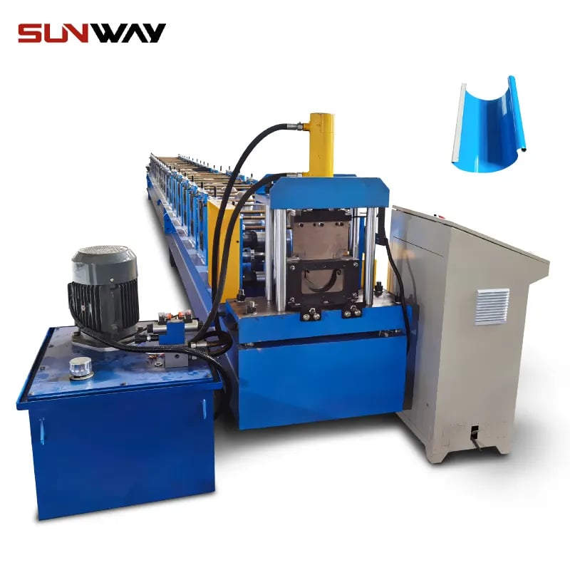 Gutter Roll Forming Machine
