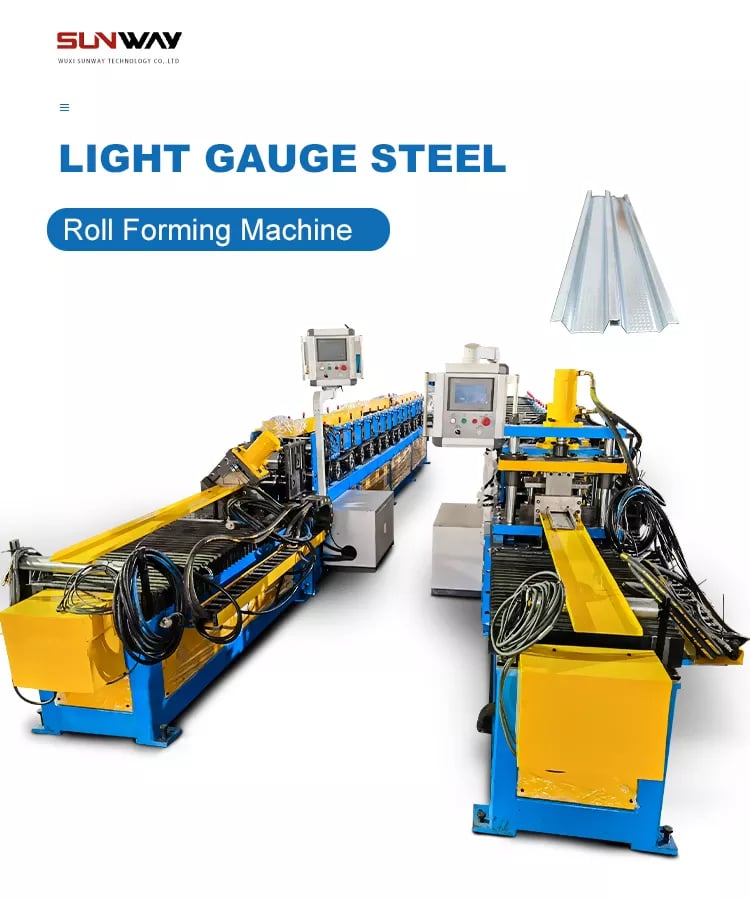 Light Gauge Steel Roll Forming Machine