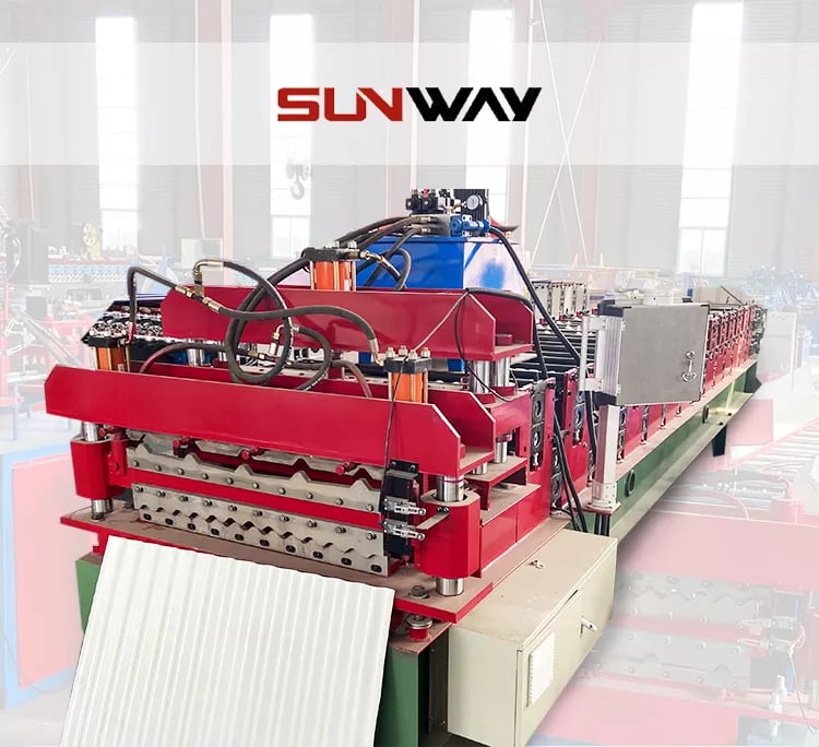 Roof Tile Forming Machine