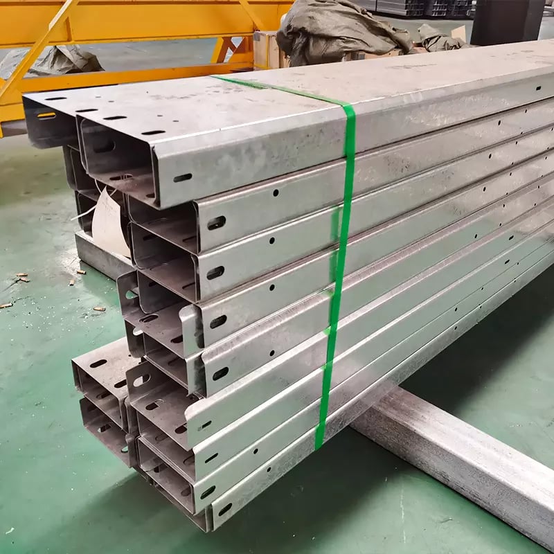 PV Mounting Bracket C Shape Profile Roll Forming Machine - Image 6