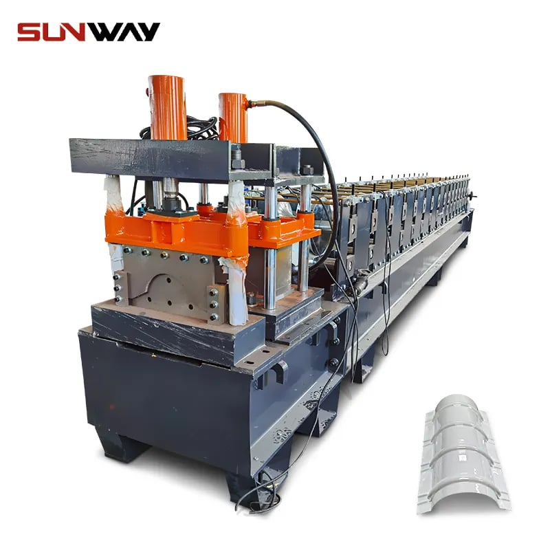 Ridge Cap Roll Forming Machine