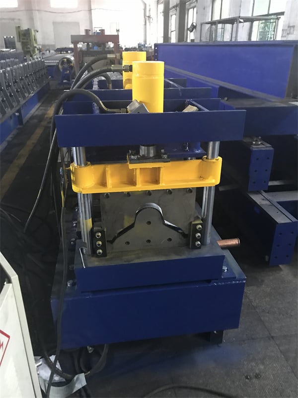 Metal Roof Ridge Cap Roll Forming Machine For Sale