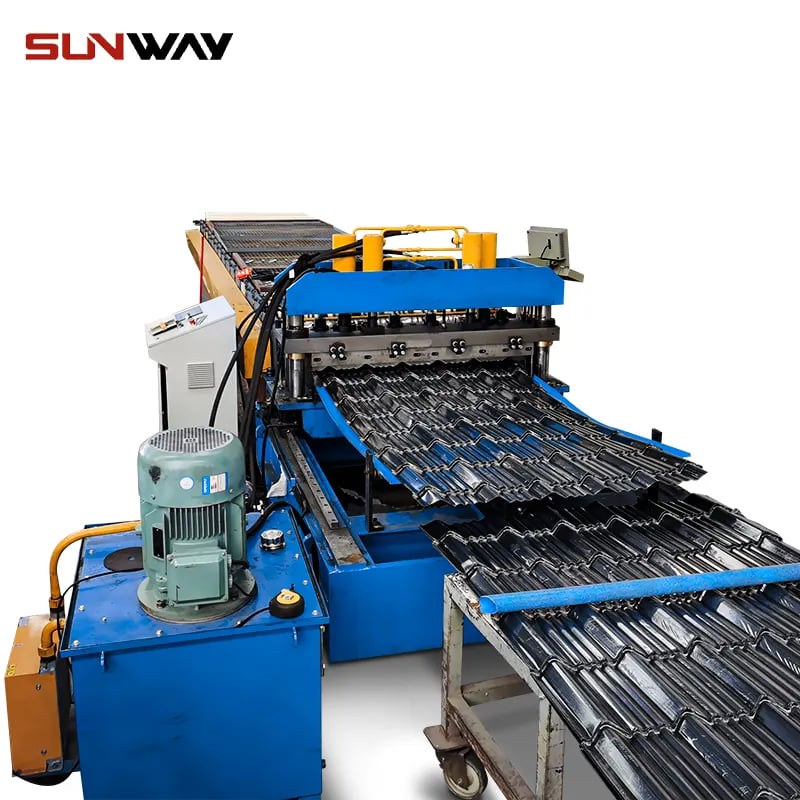 Roof Tile Panel Roll Forming Machine