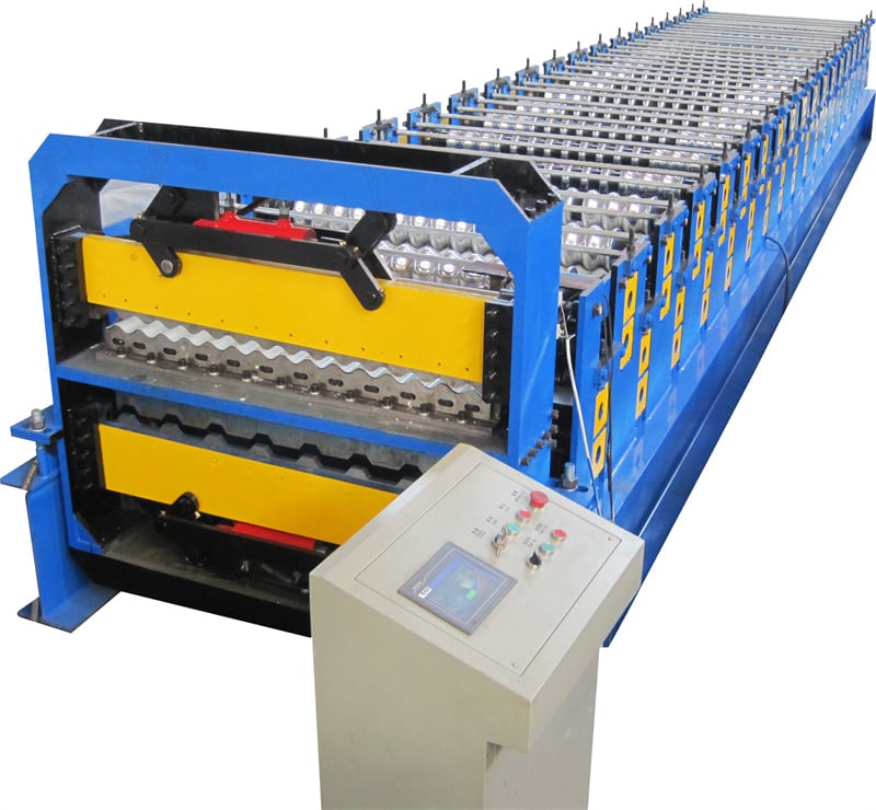 Corrugated Panel Double Layer Machine丨 Trapezoidal &Amp