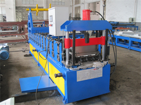 Standing seam roof panel forming machine